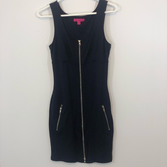 Betsey Johnson Dresses & Skirts - Betsy Johnson Navy Blue Dress Sz S